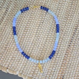 Rip Tide 🌊 Glass Beaded Necklace